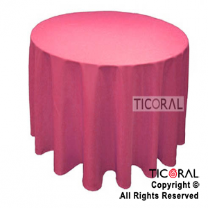 MANTEL LISO HS2201-12 FUCSIA 213CM DIAM PLASTICO x 1